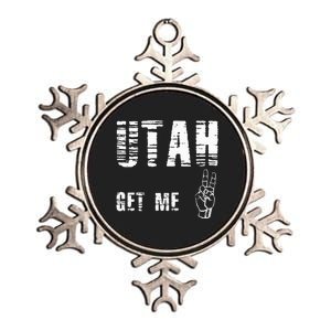 Utah Get Me 2 Metallic Star Ornament