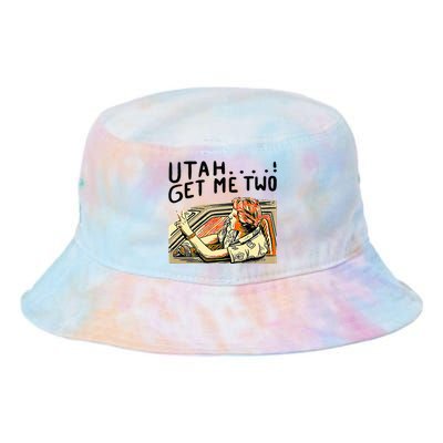 Utah Get Me Two 1980s Movie Tie Dye Newport Bucket Hat