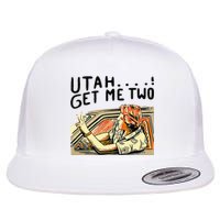 Utah Get Me Two 1980s Movie Flat Bill Trucker Hat