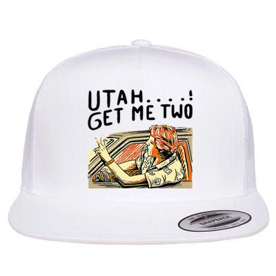 Utah Get Me Two 1980s Movie Flat Bill Trucker Hat