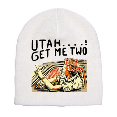 Utah Get Me Two 1980s Movie Short Acrylic Beanie