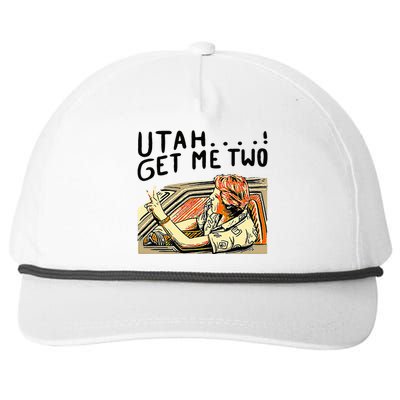 Utah Get Me Two 1980s Movie Snapback Five-Panel Rope Hat