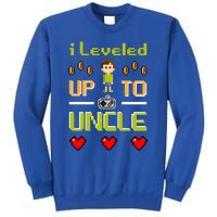 Uncle Gamer Meaningful Gift Leveled Up To Uncle Pregnancy Announcet Gift Sweatshirt