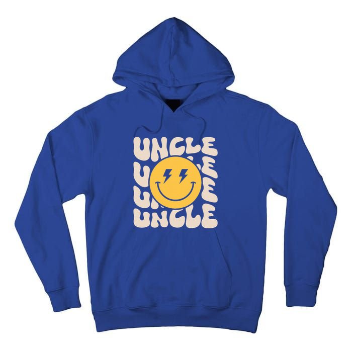 Uncle Groovy One Happy Dude Birthday Theme Family Matching Tall Hoodie