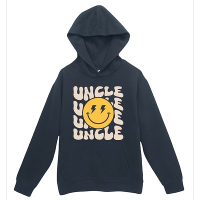 Uncle Groovy One Happy Dude Birthday Theme Family Matching Urban Pullover Hoodie