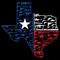 Usa Guns Patriotic Texan America Texas Cooling Performance Crew T-Shirt