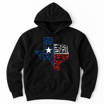 Usa Guns Patriotic Texan America Texas Hoodie