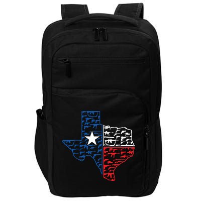 Usa Guns Patriotic Texan America Texas Impact Tech Backpack