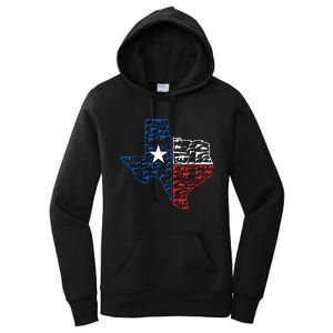 Usa Guns Patriotic Texan America Texas Women's Pullover Hoodie