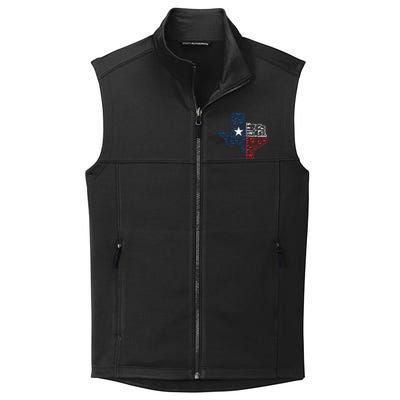 Usa Guns Patriotic Texan America Texas Collective Smooth Fleece Vest