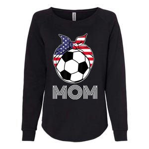 Us Girl Soccer Mom | Gear For Wo Soccer Players Womens California Wash Sweatshirt