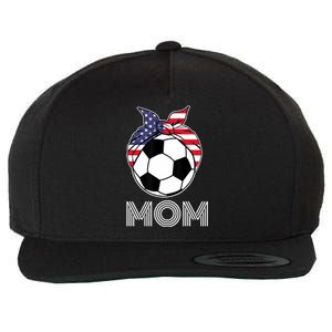 Us Girl Soccer Mom | Gear For Wo Soccer Players Wool Snapback Cap