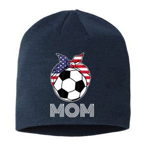 Us Girl Soccer Mom | Gear For Wo Soccer Players Sustainable Beanie