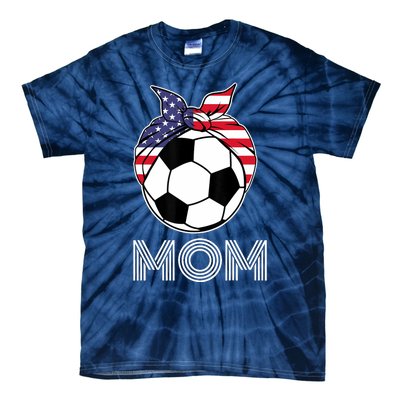 Us Girl Soccer Mom | Gear For Wo Soccer Players Tie-Dye T-Shirt