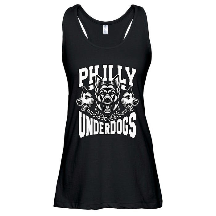 Underdogs German Shepherds Ladies Essential Flowy Tank