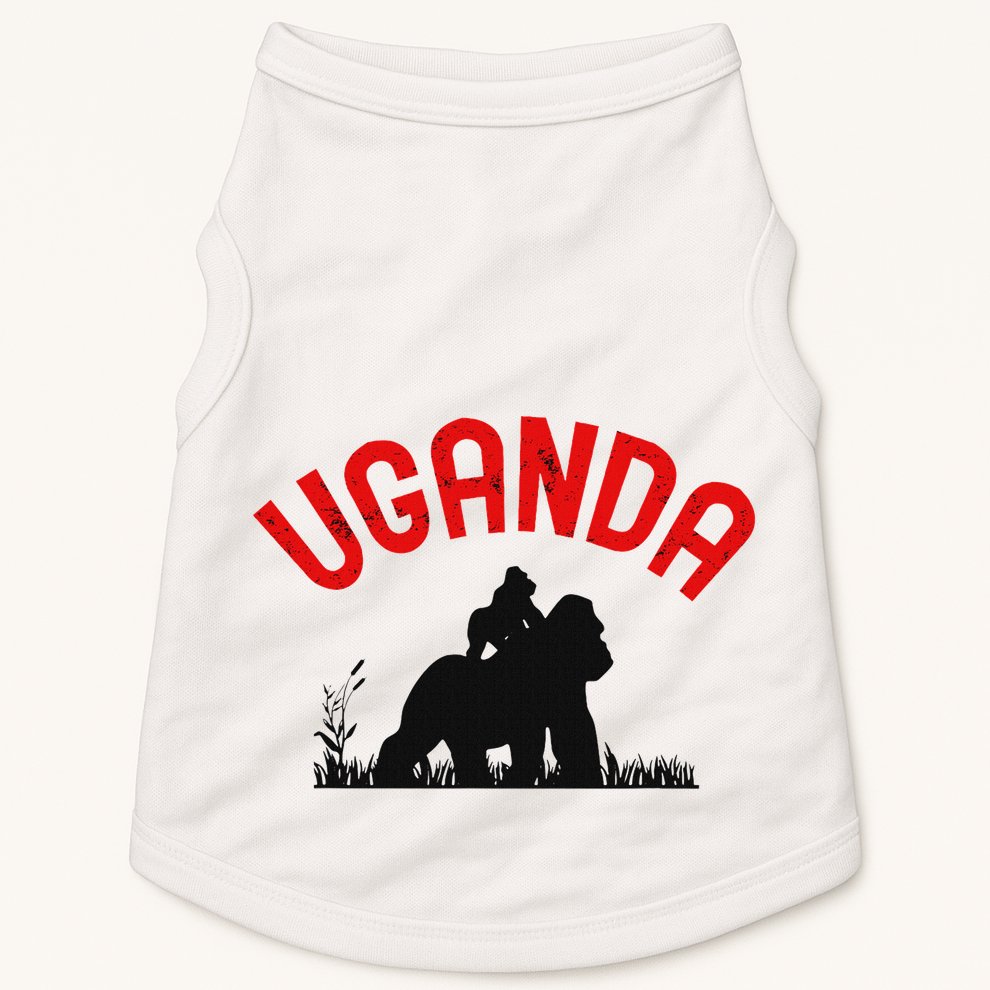 Uganda Gorilla Safari Gift Doggie Tank