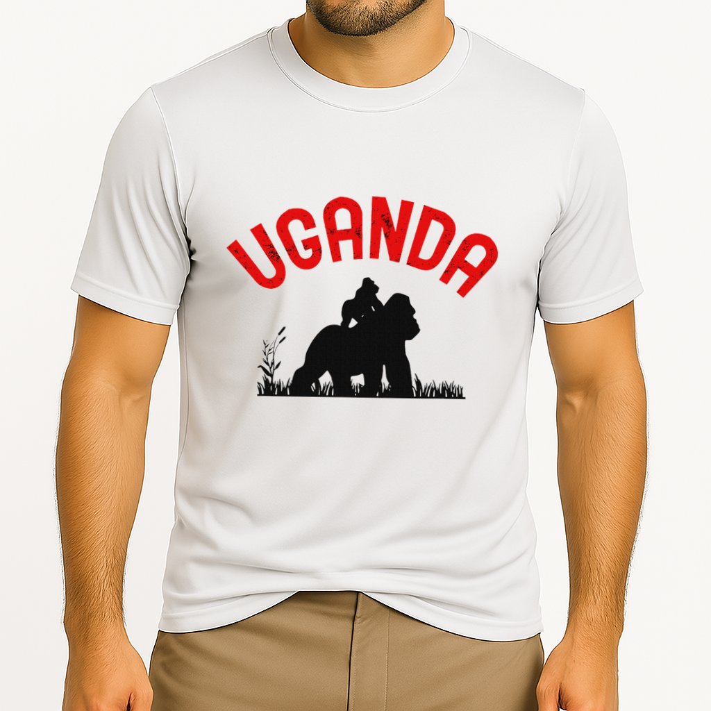Uganda Gorilla Safari Gift Cooling Performance Crew T-Shirt