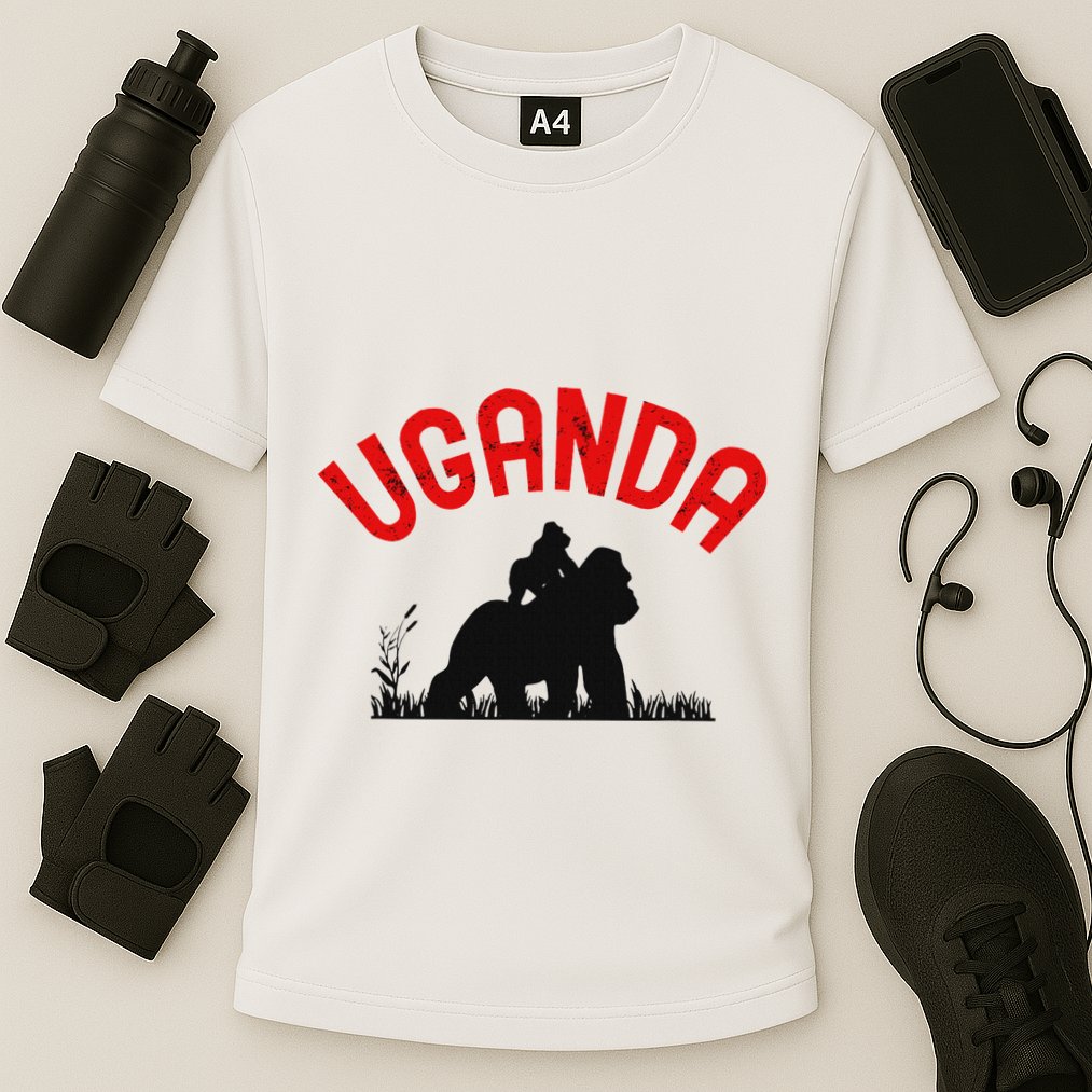 Uganda Gorilla Safari Gift Cooling Performance Crew T-Shirt