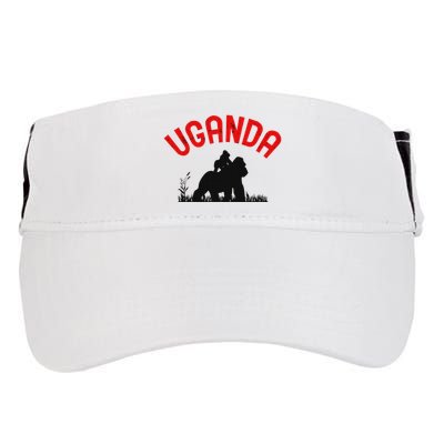 Uganda Gorilla Safari Gift Adult Drive Performance Visor