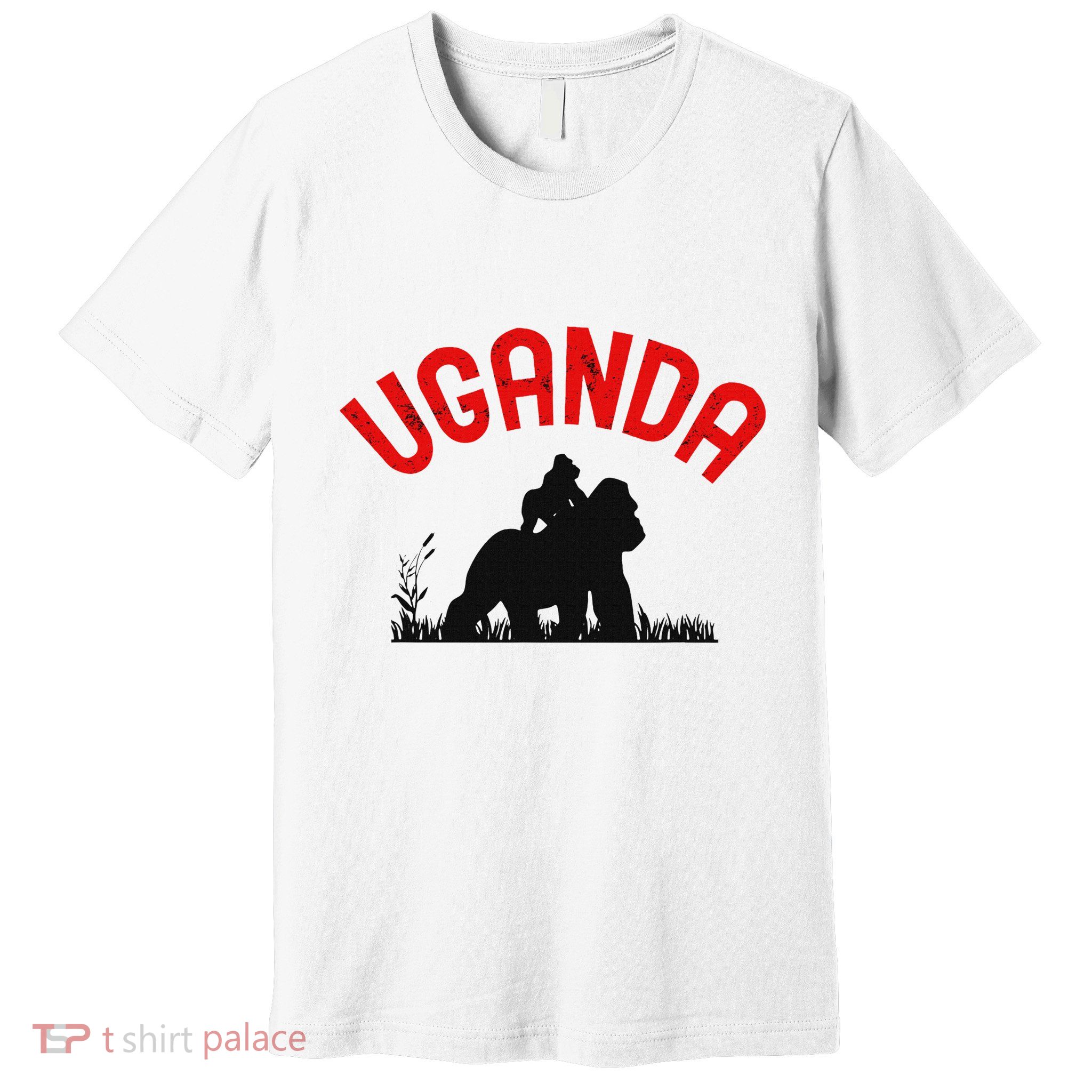 Uganda Gorilla Safari Gift Premium T-Shirt