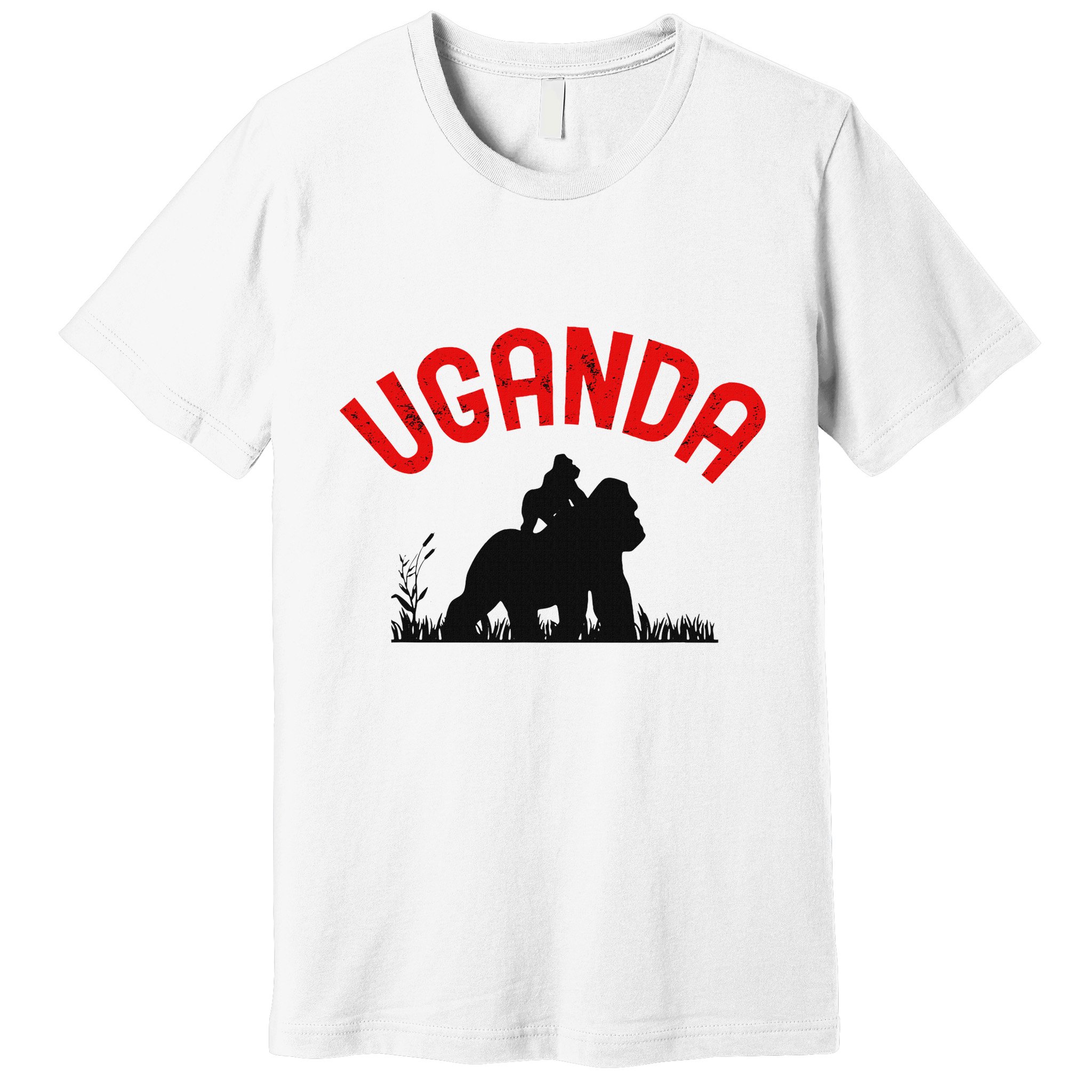 Uganda Gorilla Safari Gift Premium T-Shirt
