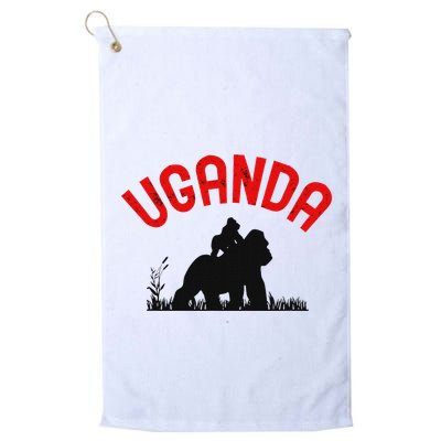 Uganda Gorilla Safari Gift Golf Towel