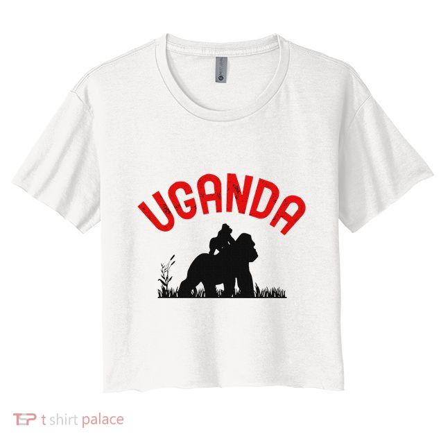 Uganda Gorilla Safari Gift Crop Top