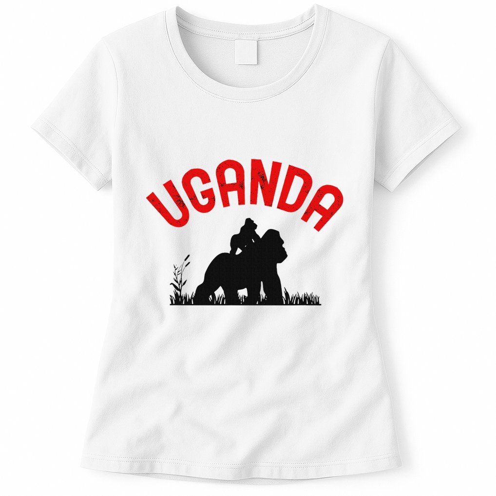 Uganda Gorilla Safari Gift Womens T-Shirt