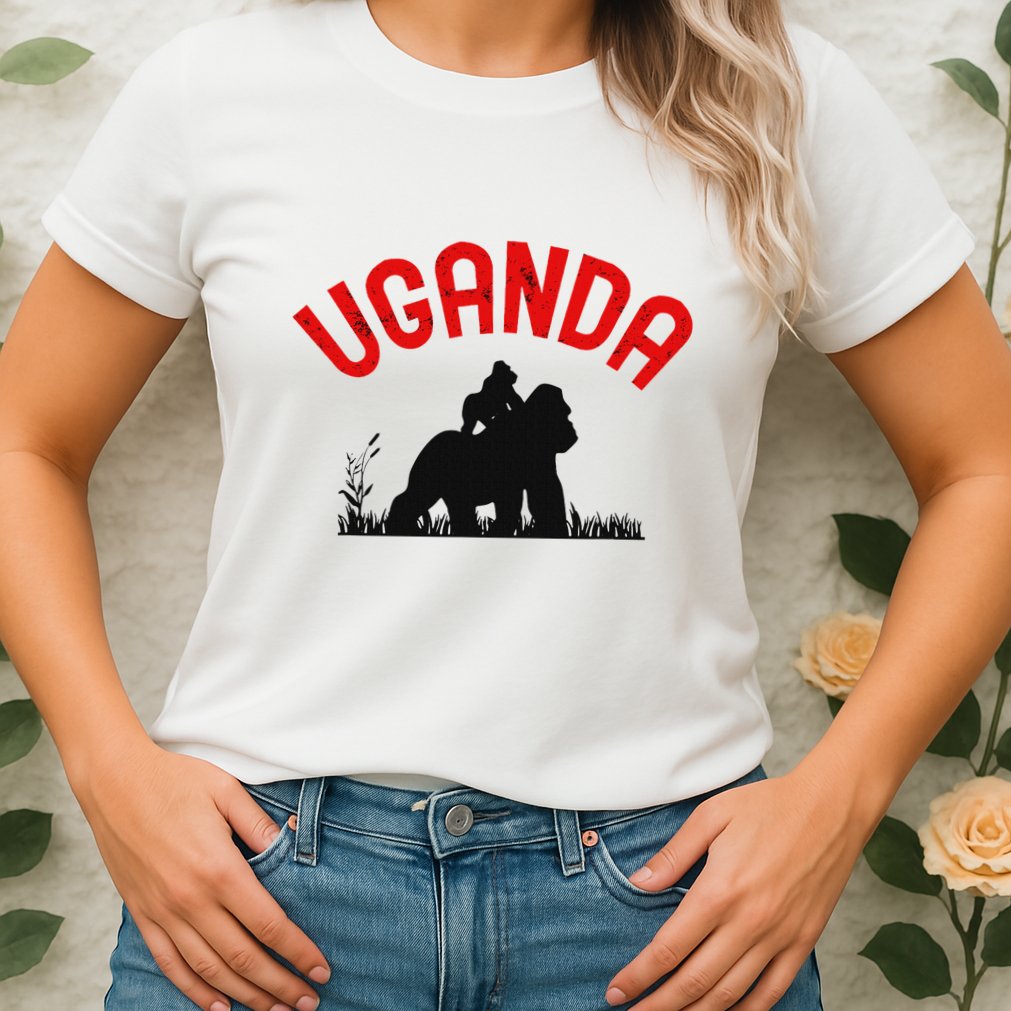 Uganda Gorilla Safari Gift Womens T-Shirt