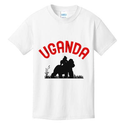 Uganda Gorilla Safari Gift Kids T-Shirt