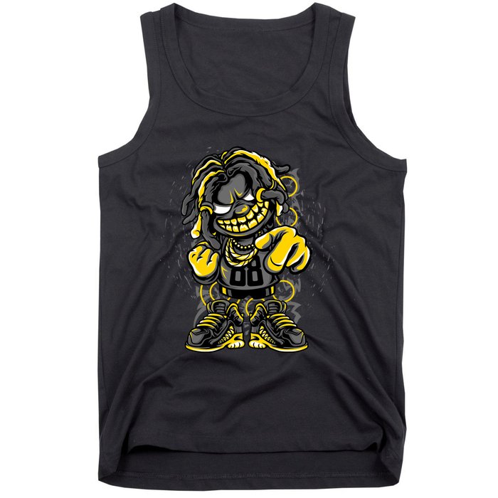 Urban Graffiti Style Street Dude Cool Hip Hop Street Art Tank Top