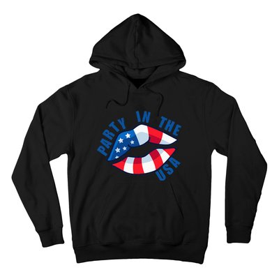 USA Graphic Tee Party in the USA Hoodie