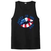 USA Graphic Tee Party in the USA PosiCharge Competitor Tank