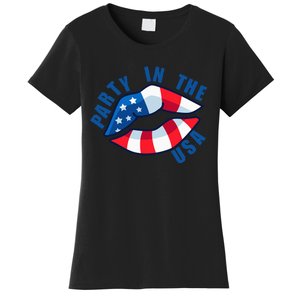 USA Graphic Tee Party in the USA Women's T-Shirt