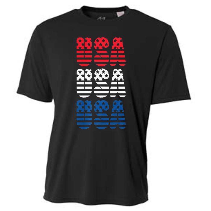 USA Graphic Tee Premium Cooling Performance Crew T-Shirt