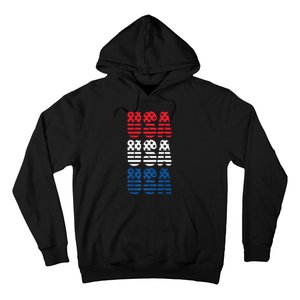 USA Graphic Tee Premium Hoodie