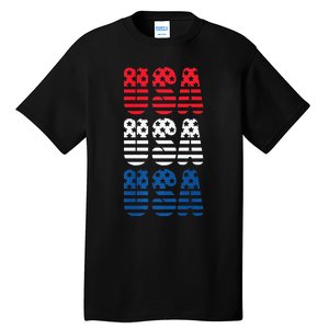 USA Graphic Tee Premium Tall T-Shirt