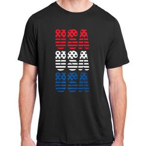 USA Graphic Tee Premium Adult ChromaSoft Performance T-Shirt