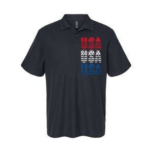 USA Graphic Tee Premium Softstyle Adult Sport Polo