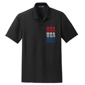 USA Graphic Tee Premium Dry Zone Grid Polo