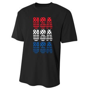 USA Graphic Tee Premium Performance Sprint T-Shirt