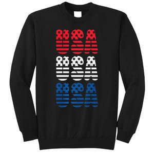 USA Graphic Tee Premium Tall Sweatshirt