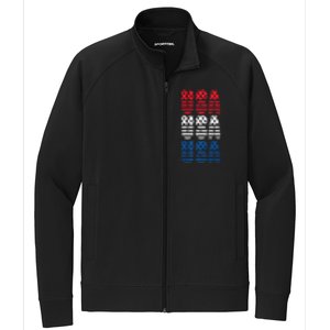 USA Graphic Tee Premium Stretch Full-Zip Cadet Jacket