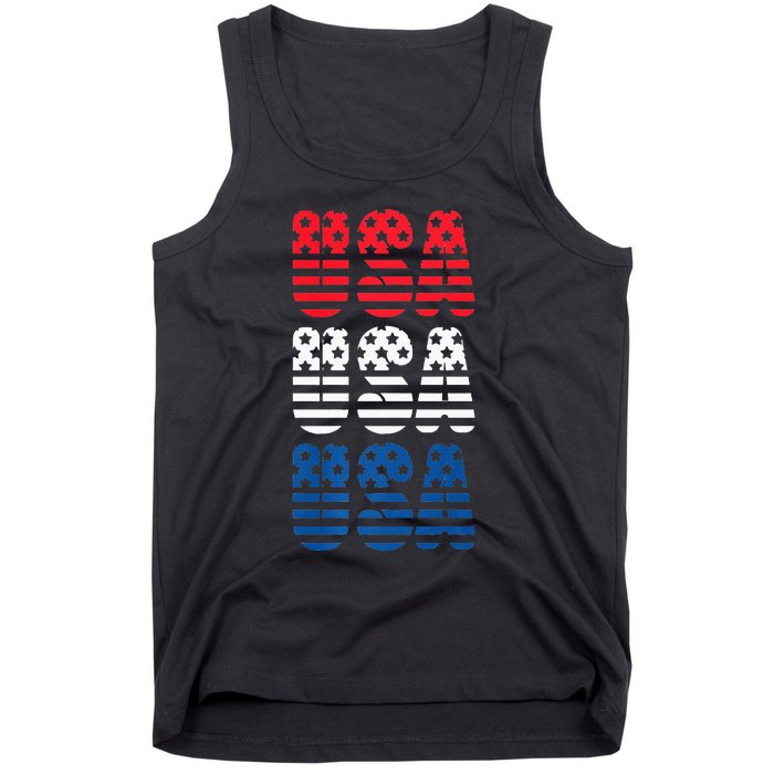 USA Graphic Tee Premium Tank Top