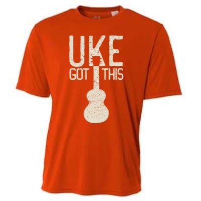 Uke Got This Funny Pun Ukulele Club Cooling Performance Crew T-Shirt