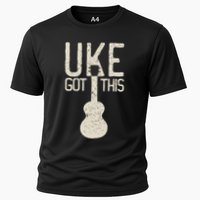 Uke Got This Funny Pun Ukulele Club Cooling Performance Crew T-Shirt