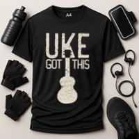 Uke Got This Funny Pun Ukulele Club Cooling Performance Crew T-Shirt
