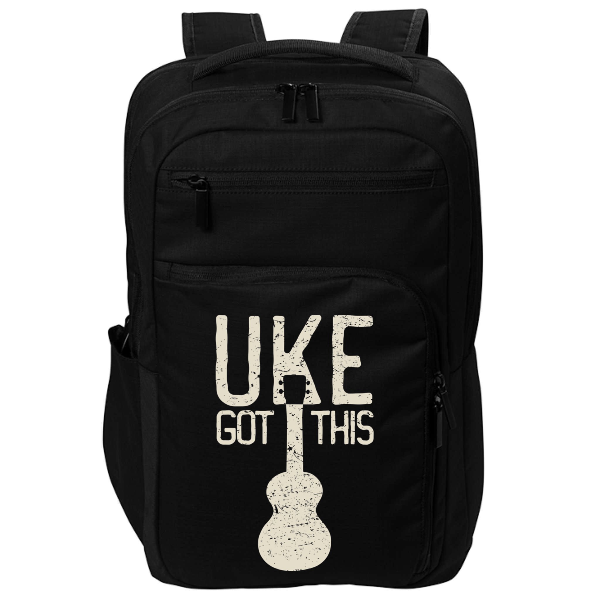 Uke Got This Funny Pun Ukulele Club Impact Tech Backpack