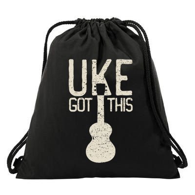 Uke Got This Funny Pun Ukulele Club Drawstring Bag