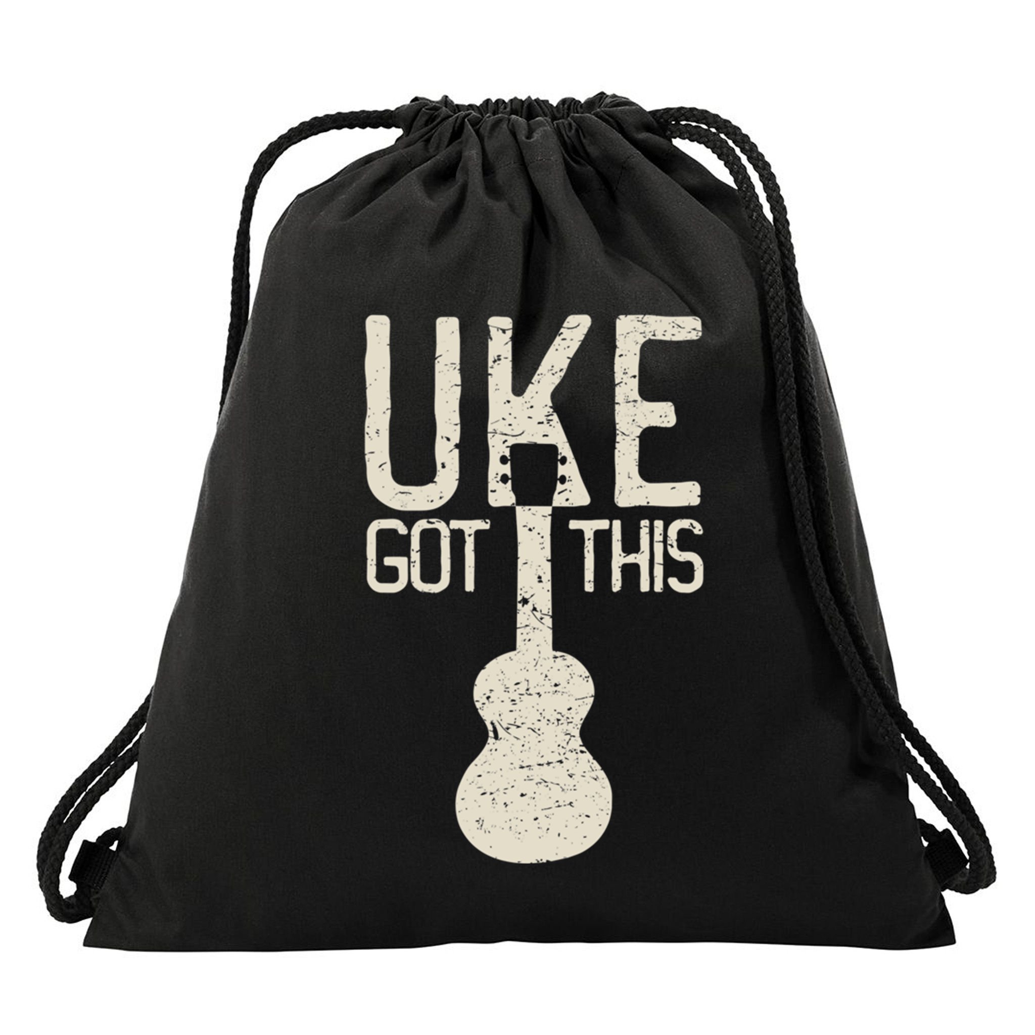 Uke Got This Funny Pun Ukulele Club Drawstring Bag